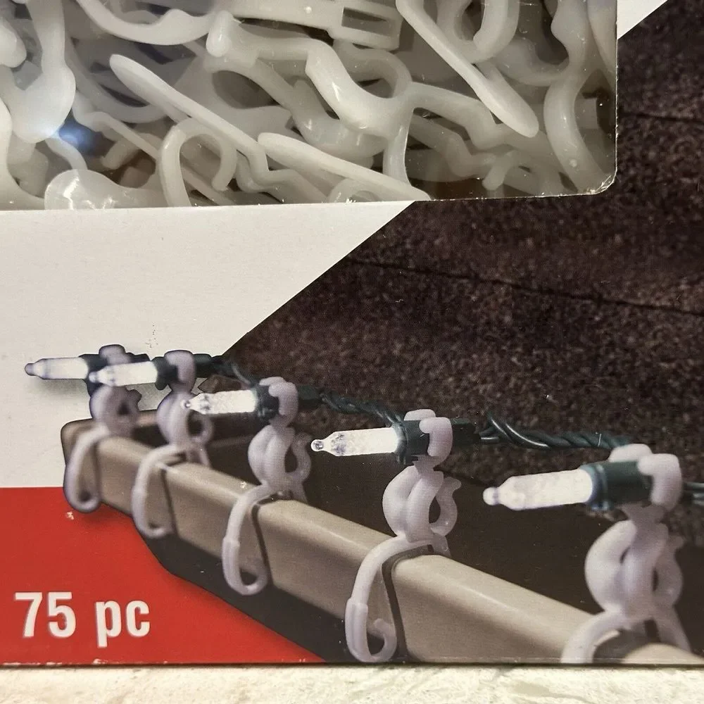 Christmas Holiday 75-Pack‎ All Purpose Christmas Light Clips